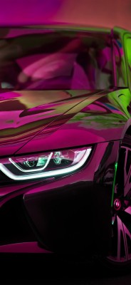 Com Apple Iphone Wallpaper Bf27 Bmw Rainbow Red Purple - Bmw Phone Wallpaper 4k  - HD Wallpaper