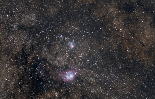 Photo Wallpaper Laguna, Nebula, In The Constellation, - Sagittarius ...