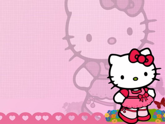 Hello Kitty Template - Hello Kitty Birthday Tarpaulin - 1280x800