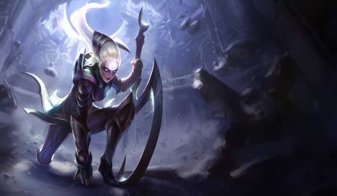 league of legends wallpaper diana