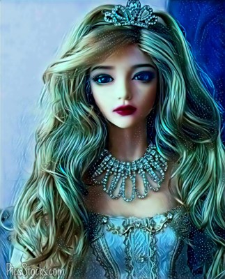 Beautiful barbie hot sale doll dp