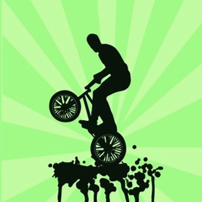 Bmx Wallpapers - Black And White Bmx - 1024x1024 Wallpaper - teahub.io