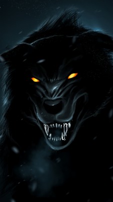 Black Lion And Black Wolf - 1080x1920 Wallpaper 