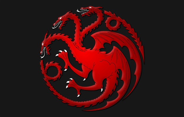 House Targaryen, Game Of Thrones, Flames, Dragon, Artwork, - Daenerys ...