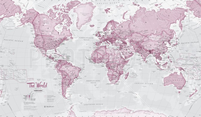 political-world-map-hd