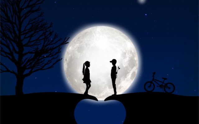 Wallpaper Children, Silhouettes, Love, Moon, Romance - Heart Couple Wallpaper Hd - 3840x2400 Wallpaper Wallpaper Children, Silhouettes, Love, Moon, Romance - Heart Couple Wallpaper Hd - 3840x2400 Wallpaper