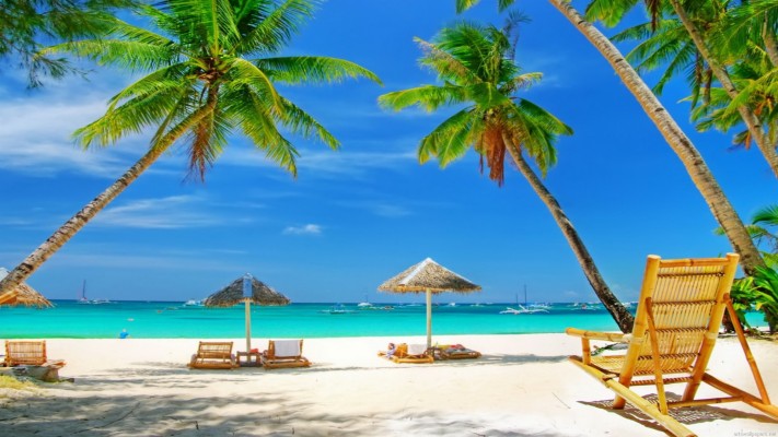 Sunny Beach Ultrawide Wallpaper - 3440 X 1440 Wallpaper Beach ...