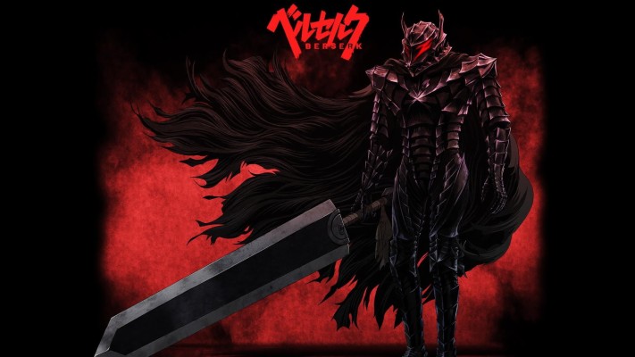 Berserk Anime Wallpaper - Guts Berserk Manga Colored - 1519x1100