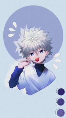 Hunterxhunter Killuazoldyck Killua Baka Anime Hunter X Hunter Killua Baka 640x1136 Wallpaper Teahub Io