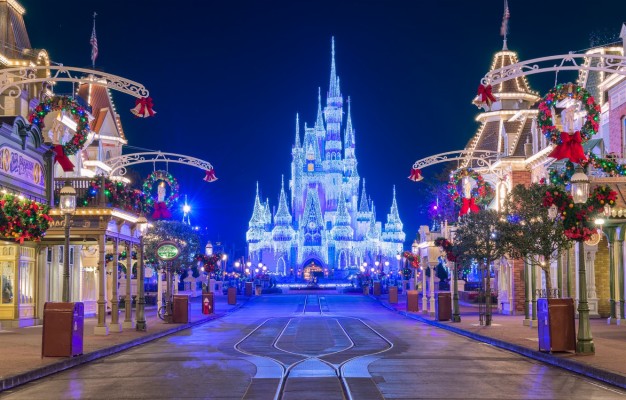 Download Daytime Cinderella Castle Wallpaper - Disney World, Cinderella ...