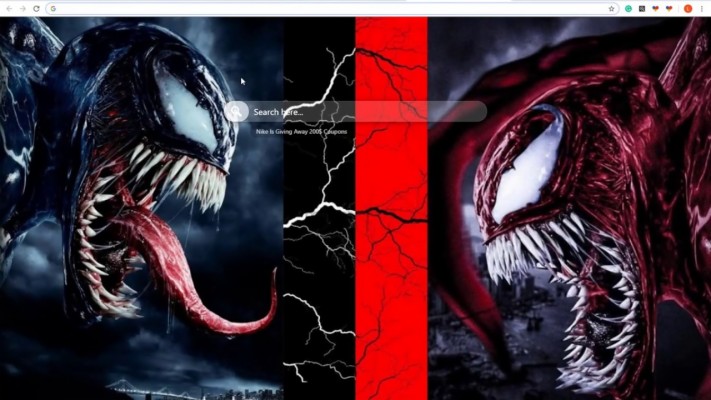 Venom Vs Carnage Wallpaper Hd 1280x720 Wallpaper Teahub Io