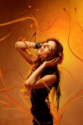 Music Girl Iphone 4 Wallpapers Mobile 3d Wallpaper Hd Girl 640x960 Wallpaper Teahub Io