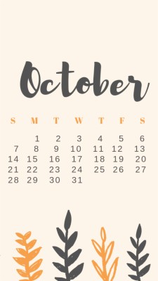 October 2019 Desk Calendar - October 2019 Desktop Calendar - 1900x1267 ...