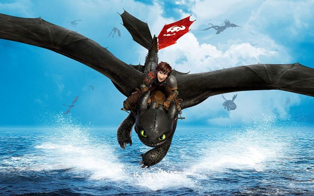 How To Train Your Dragon Hiccup Riding Toothless 4k - 3840x2160 ...