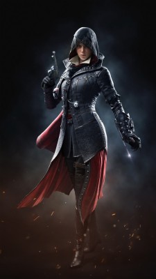 Assassin S Creed Syndicate, Hoodie, Cape, Women - Assassin's Creed ...