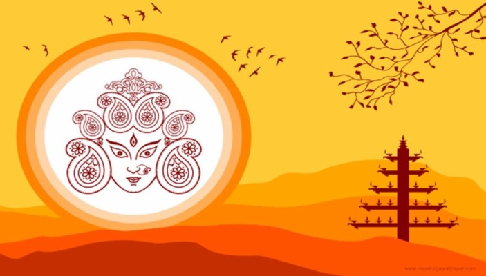 Nice Maa Durga Ultra Hd 4k Wallpapers - Illustration - 1024x582 Wallpaper -  