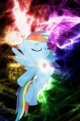 Horse, My Little Pony, Rainbow Dash, Colorful, Art, - My Little Pony ...