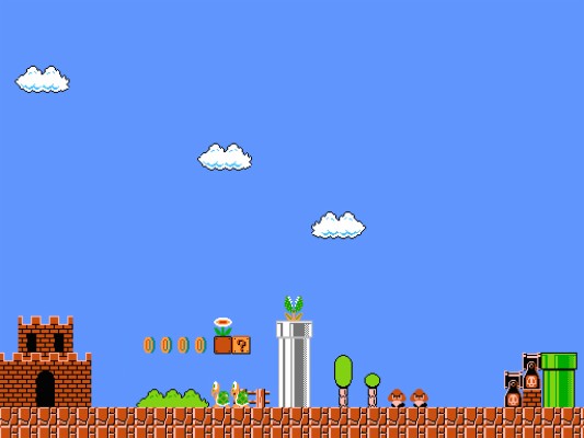 Nintendo, Super Mario Wallpaper style Width - Mario Wallpaper Old ...