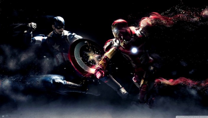 Captain America Vs Iron Man ❤ 4k Hd Desktop Wallpaper - Pc Wallpaper Iron  Man - 1504x855 Wallpaper 
