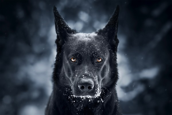 Black German Shepherd Wallpaper Hd - 2048x1365 Wallpaper - teahub.io