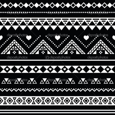 black aztec background