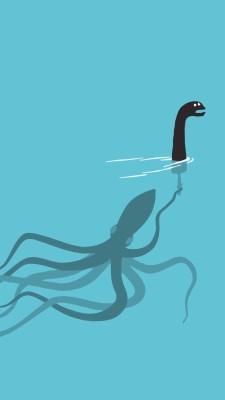 Octopus Prank Wallpaper - Loch Ness Monster - 1080x1920 Wallpaper ...