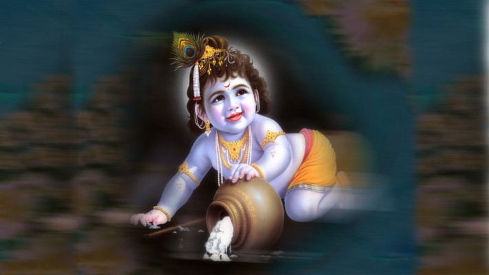 3d God Wallpaper Download - Lord Krishna - 1024x768 Wallpaper 