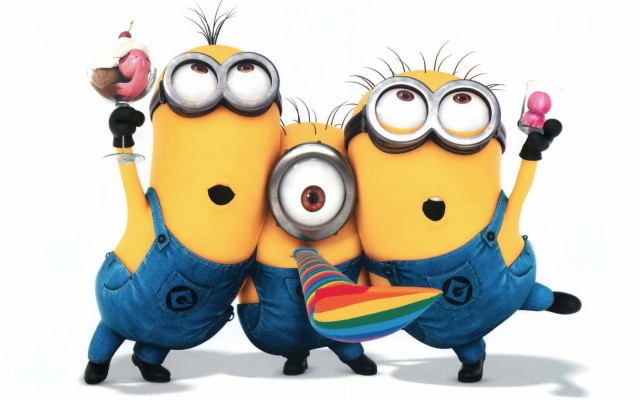 Despicable Me 2 Purple Minions 2560x1600 Wallpaper Teahub Io