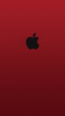 Iphone Wallpaper Apple Logo Red Black - Michigan Avenue Magazine - 750x1334  Wallpaper 