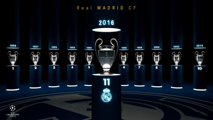 Real Madrid Trophy Background - 3840x2160 Wallpaper 