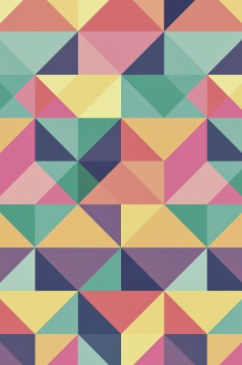 Abstract Polygon Art Pattern Rainbow Iphone Wallpaper - Patterns Variation  - HD Wallpaper
