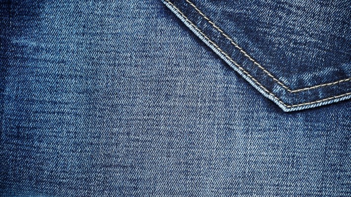 Closeup Detail Of Blue Denim Jeans Back Pocket, Texture - Jeans For ...
