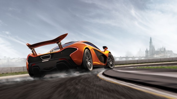 Mclaren P1 On Race Track 1920x1080 Wallpaper Teahub Io