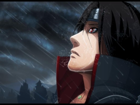 Itachi In The Rain - 1024x768 Wallpaper - teahub.io