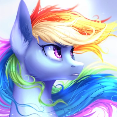 Horse, My Little Pony, Rainbow Dash, Colorful, Art, - My Little Pony ...