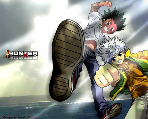 Yoshihiro Togashi, Hunter X Hunter, Gon Freecss, Killua - 1280x1024