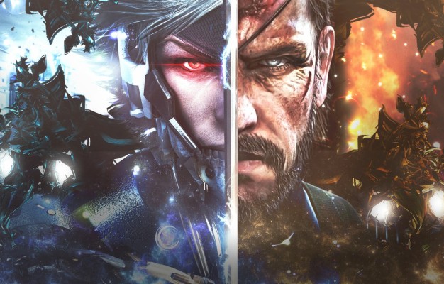 Photo Wallpaper Metal Gear Solid, Snake, Raiden, Metal - Metal Gear Rising  Wallpaper 4k - 1332x850 Wallpaper 