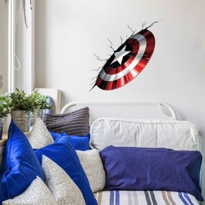 Captain America Shield Wall Sticker - 736x736 Wallpaper - teahub.io