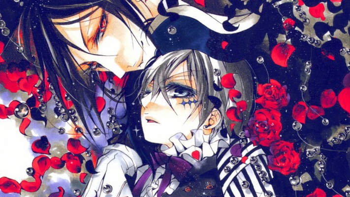 Kuroshitsuji Sebastian Michaelis Ciel Phantomhive 728x1032 Wallpaper Teahub Io