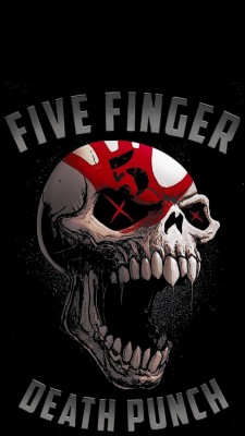 Five Finger Death Punch Skull 1080x19 Wallpaper Teahub Io