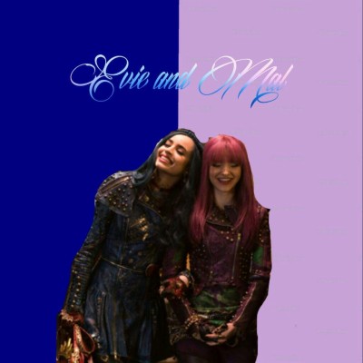 User Uploaded Image - Descendants Wallpaper Mal And Evie - 1024x1024 ...