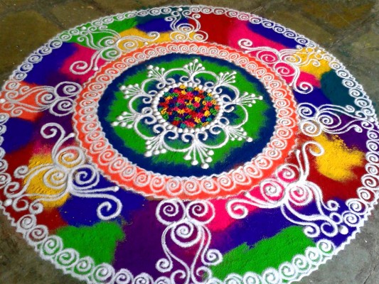 Diwali Rangoli 2016 Hd Wallpaper - Diwali Rangoli Images Hd - 1920x1440 ...