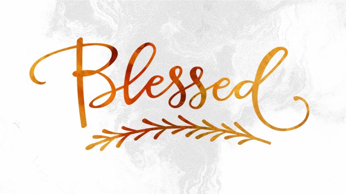 Clip Art Blessed Images - Calligraphy - 1920x1080 Wallpaper - teahub.io