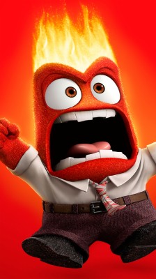 Angry Man From Inside Out - 750x1334 Wallpaper - teahub.io