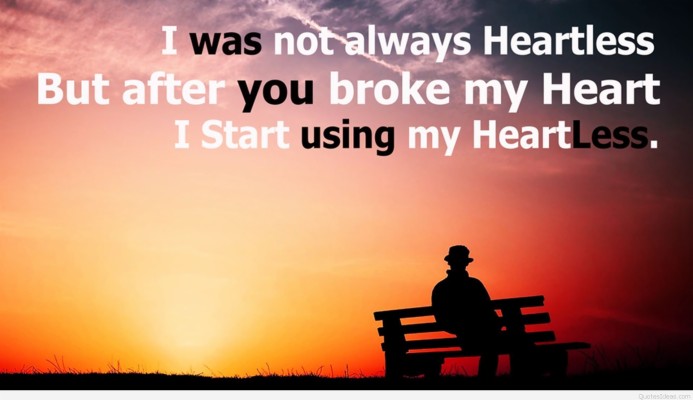 Broken Heart Wallpaper For Whatsapp - Heart Broken Quotes Download ...