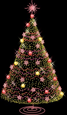 Large Gold Transparent Tree - Christmas Tree Transparent - 1400x2377 ...