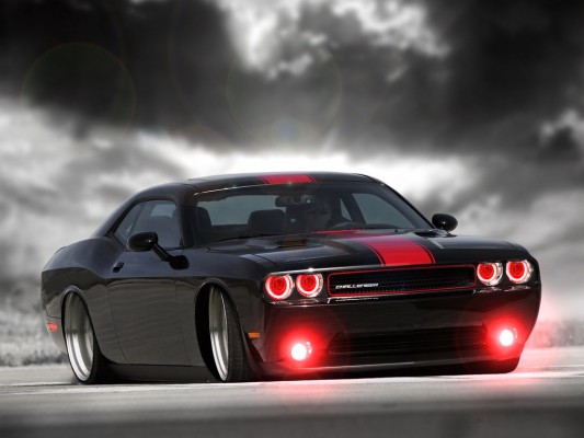 Dodge Challenger Rt Slammed - 1024x768 Wallpaper - teahub.io