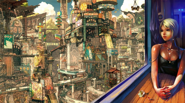Steampunk Wallpaper Anime - 2000x1116 Wallpaper - teahub.io
