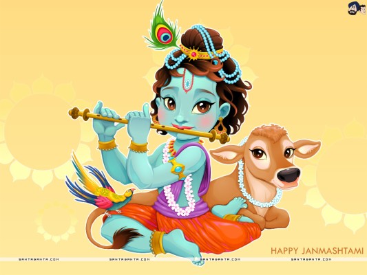 Png Image Janmashtami Background - 1023x682 Wallpaper 