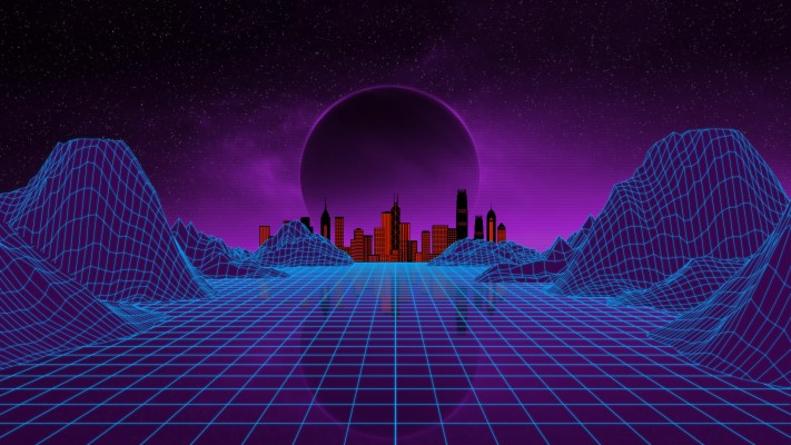 Synthwave Wallpaper 75 Synthwave Wallpapers On Wallpaperplay ...